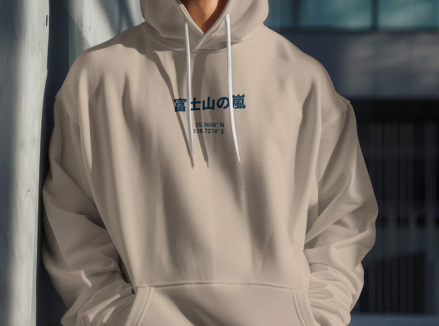 Storm Above Fuji – Unisex Hoodie | Geo No Hikari コレクション