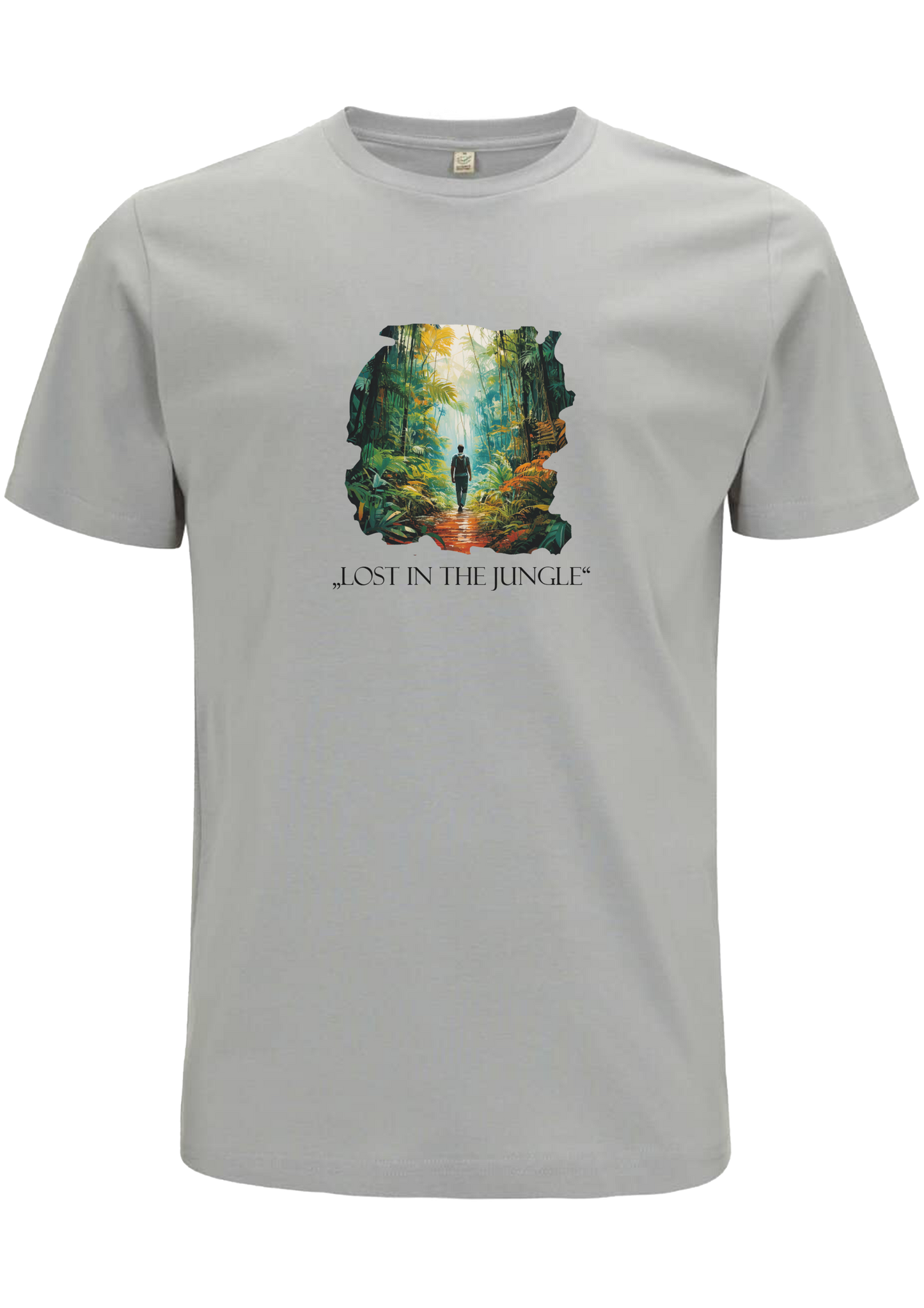 "Lost in the Jungle" - Unisex Organic T-Shirt