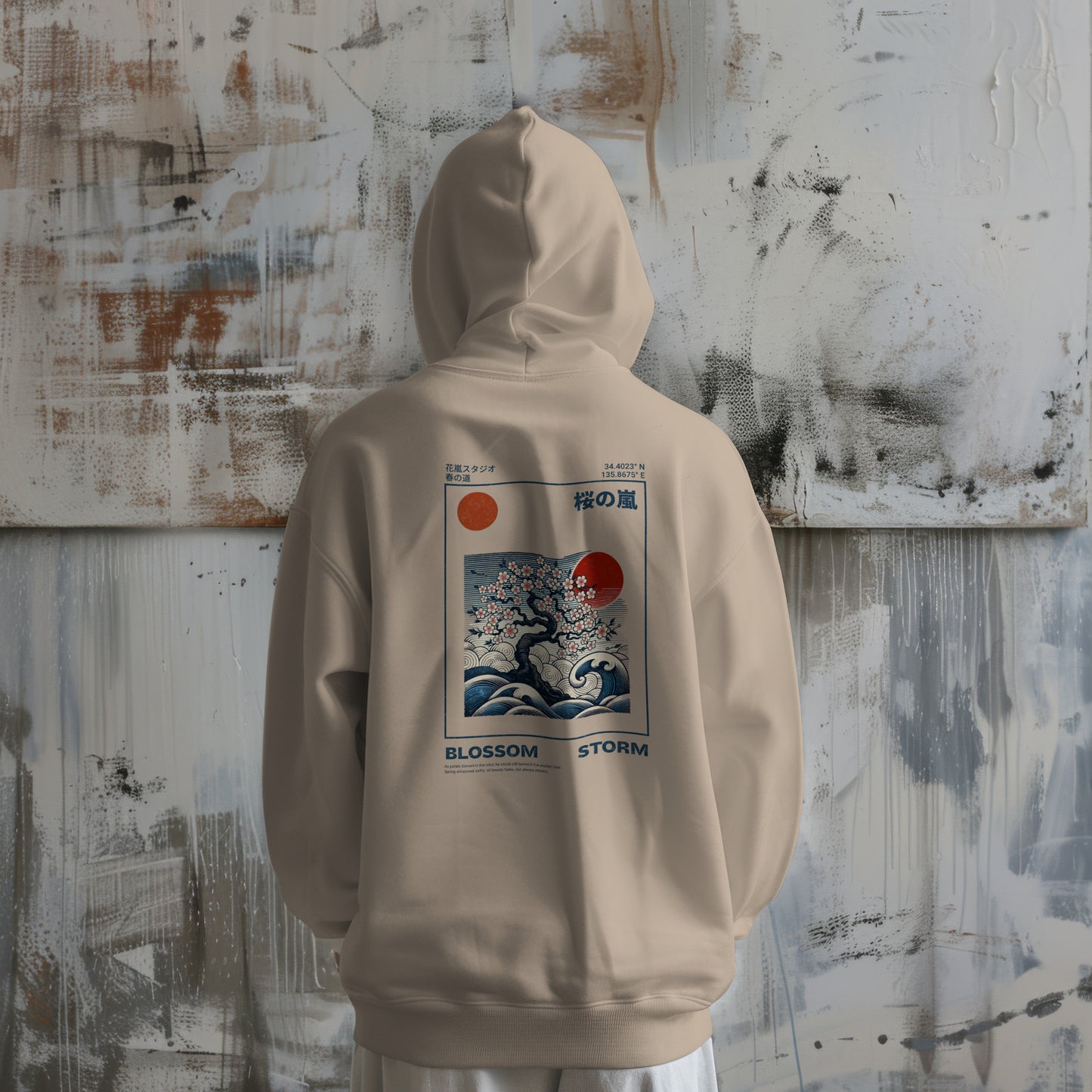 Blossom Storm – Unisex Hoodie | Geo No Hikari コレクション