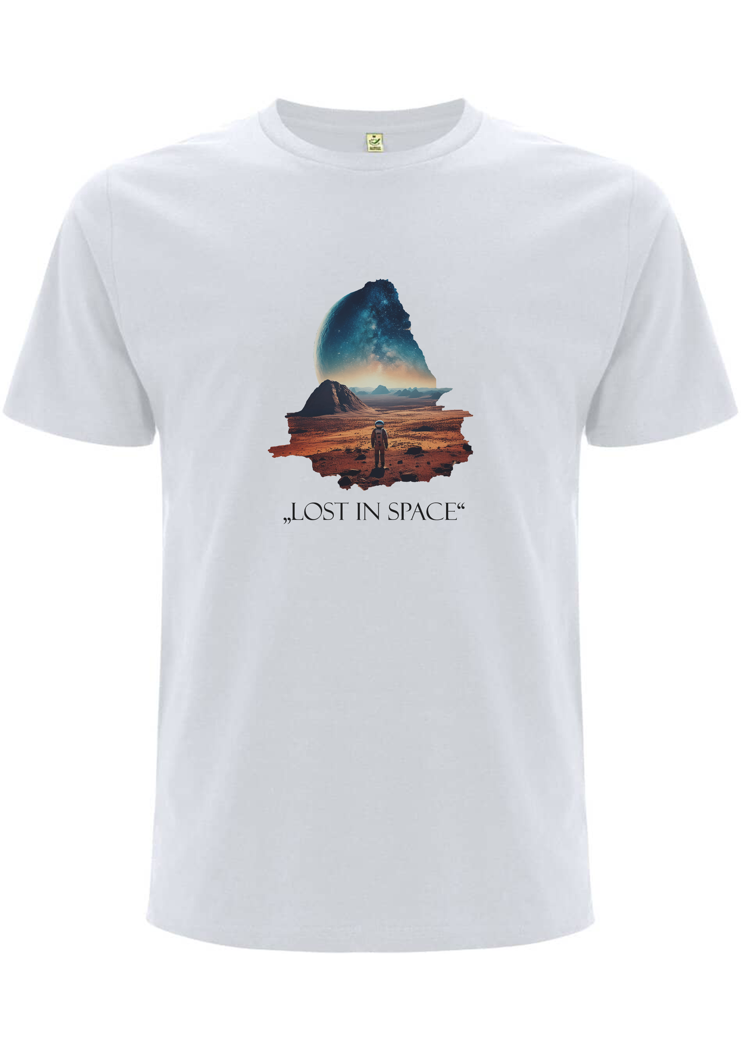 "Lost in Space" - Unisex Organic T-Shirt
