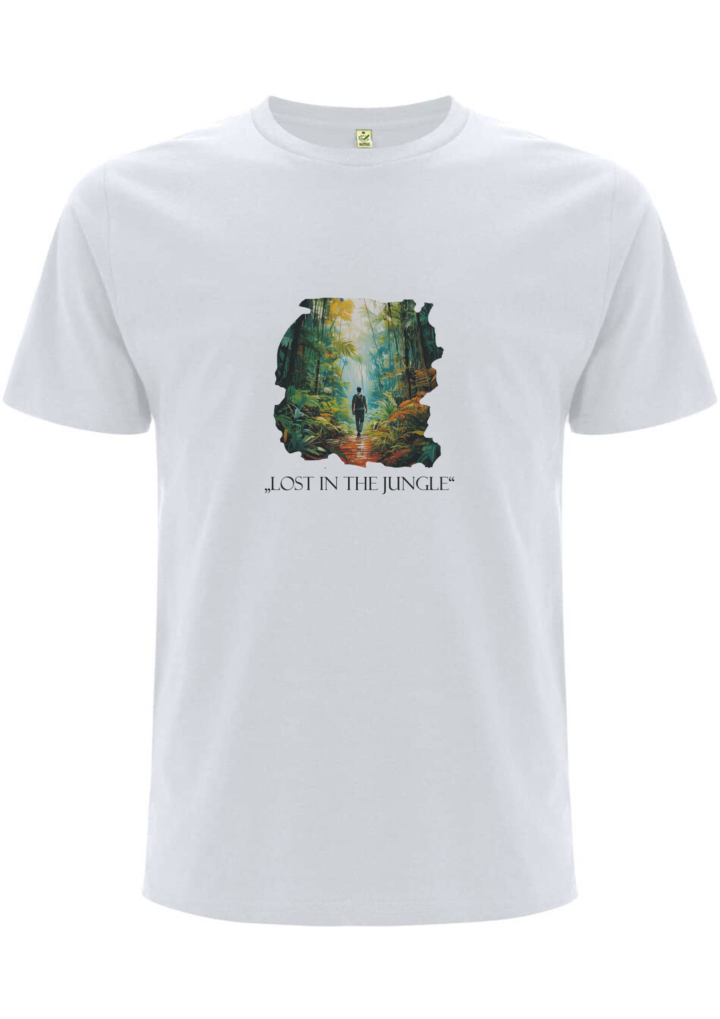 "Lost in the Jungle" - Unisex Organic T-Shirt