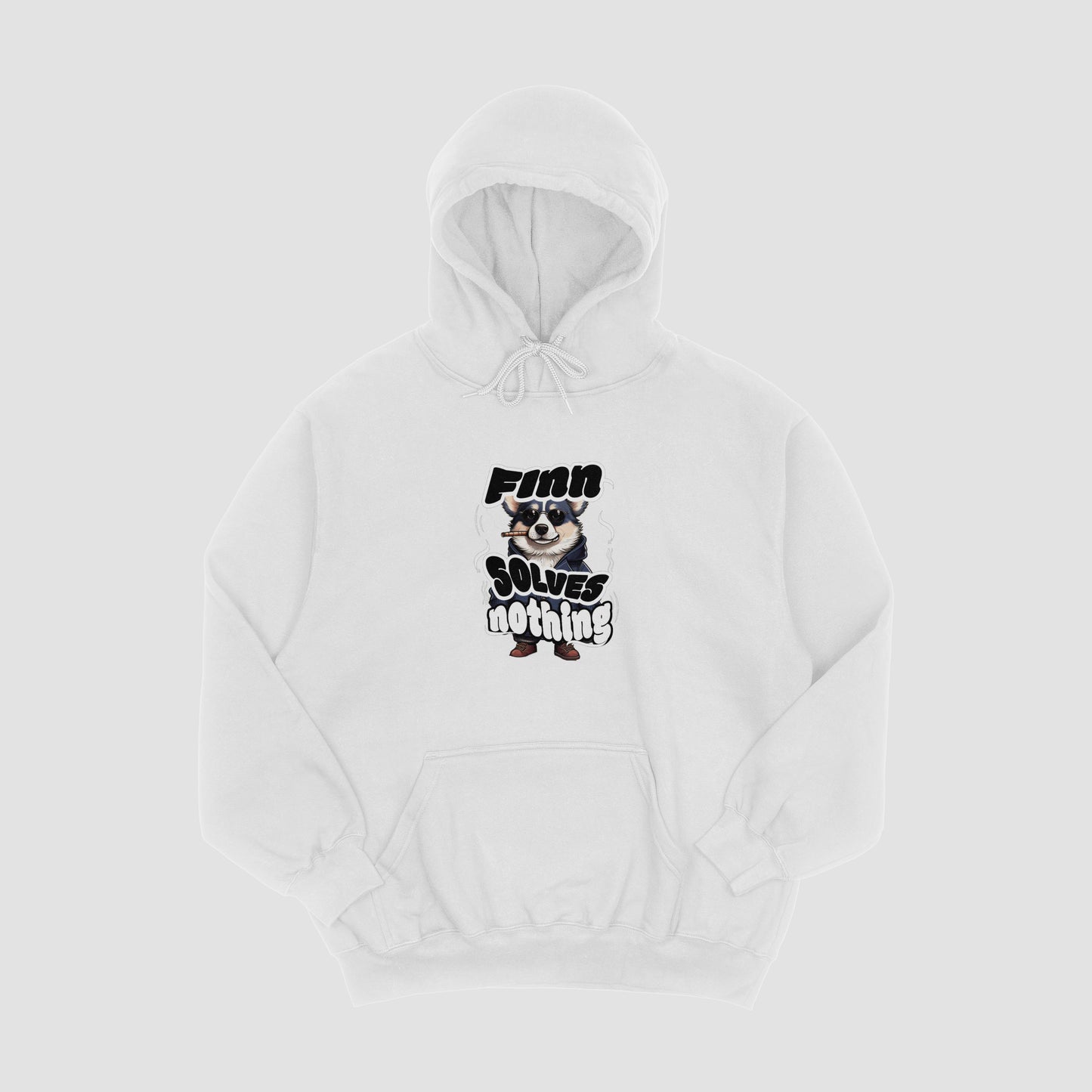 Finn "solves nothing" - Unisex Organic T-Shirt