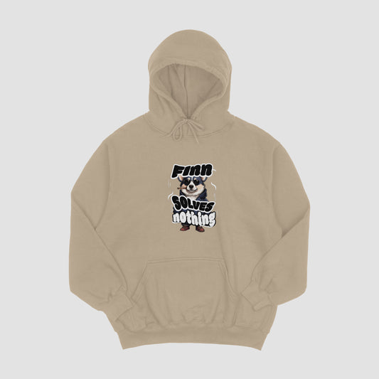 Finn "solves nothing" - Unisex Organic T-Shirt