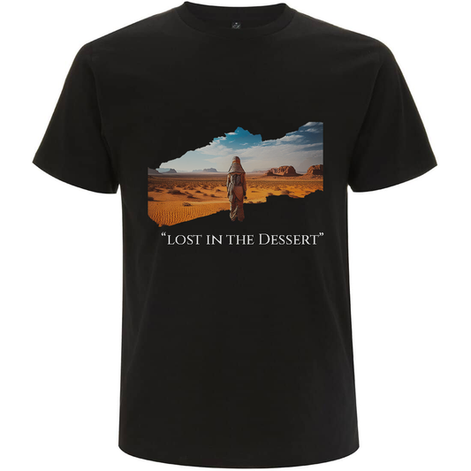 "Lost in the Dessert" - Unisex Organic T-Shirt