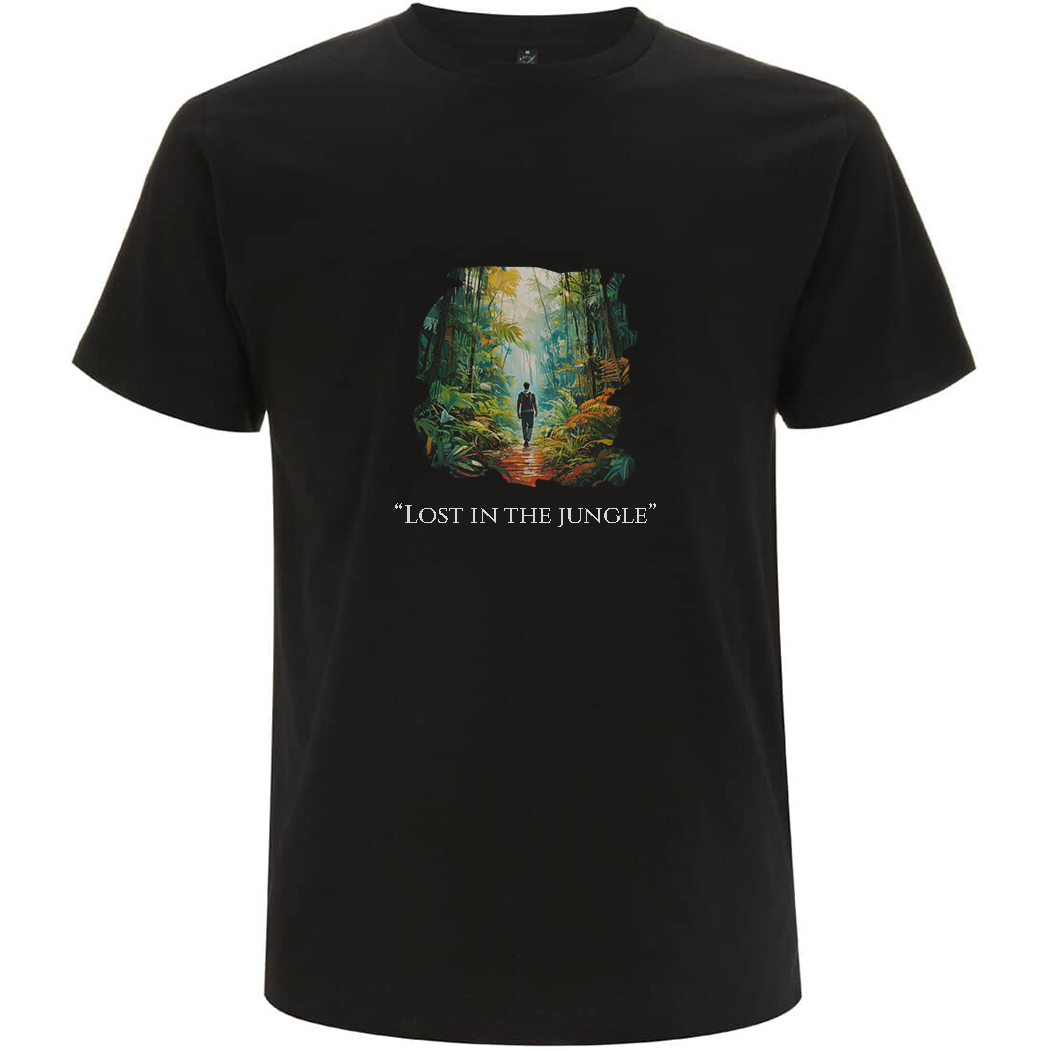 "Lost in the Jungle" - Unisex Organic T-Shirt