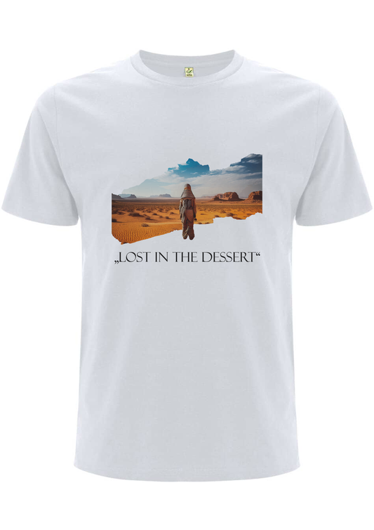 "Lost in the Dessert" - Unisex Organic T-Shirt